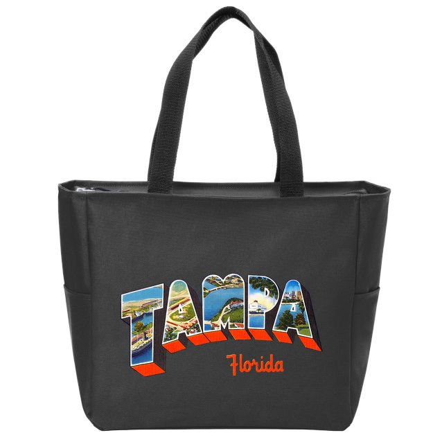 Tampa Florida Fl Zip Tote Bag