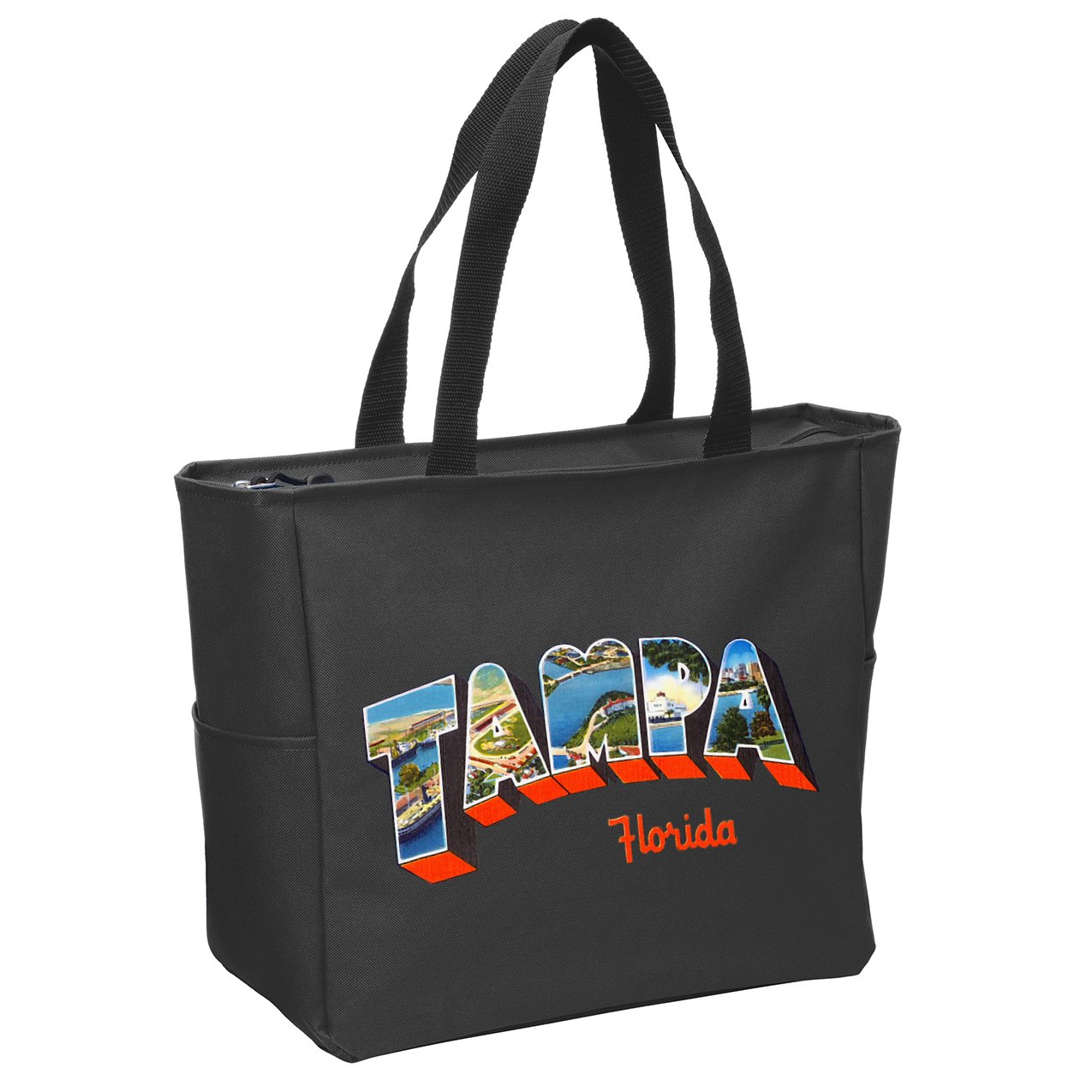 Tampa Florida Fl Zip Tote Bag