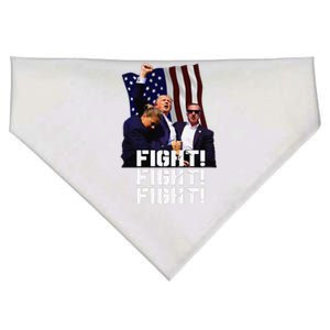 Trump Fight Fight Fight Premium USA-Made Doggie Bandana