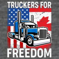 Truckers For Freedom USA Canada Freedom Convoy Flatbill Hat