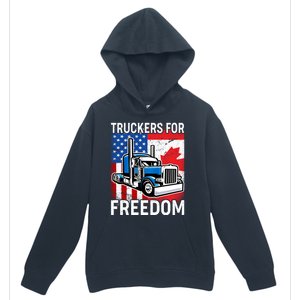 Truckers For Freedom USA Canada Freedom Convoy Urban Pullover Hoodie