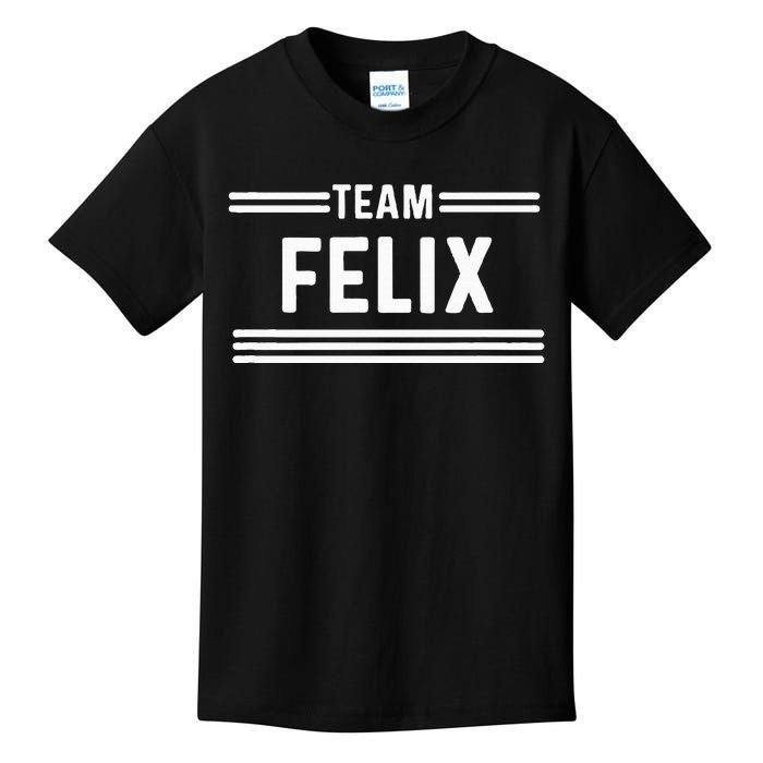 Team Felix Family Name Kids T-Shirt