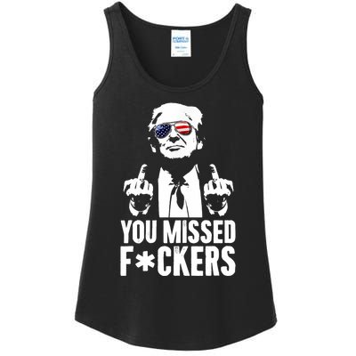 Trump Fight Fight Fight Ladies Essential Tank