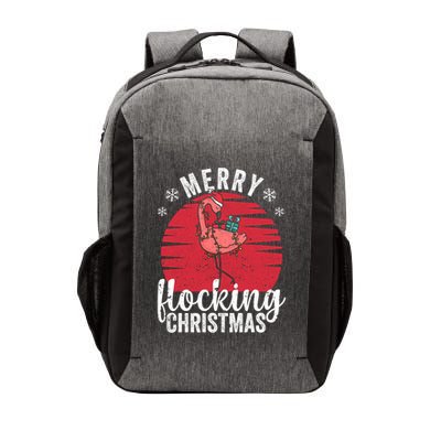 Tropical Florida Flamingo Xmas Pjs Merry Flocking Christmas Great Gift Vector Backpack