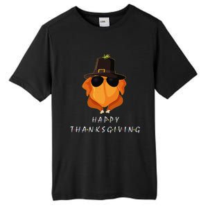 Thanksgiving For Friends Funny Turkey Gift Tall Fusion ChromaSoft Performance T-Shirt