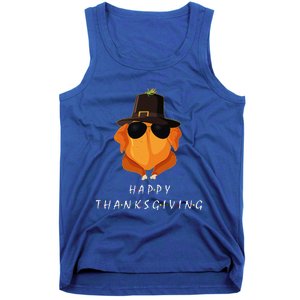 Thanksgiving For Friends Funny Turkey Gift Tank Top