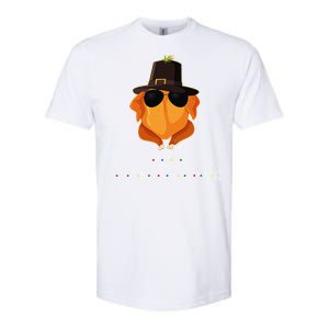 Thanksgiving For Friends Funny Turkey Gift Softstyle CVC T-Shirt