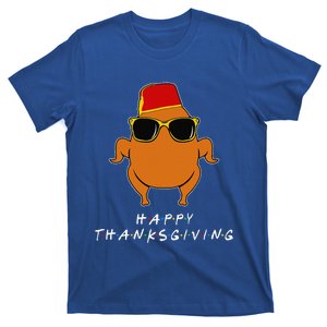 Thanksgiving For Friends Funny Turkey T-Shirt