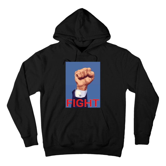 Trump Fist. Fight Fight Fight Hoodie