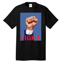 Trump Fist. Fight Fight Fight Tall T-Shirt