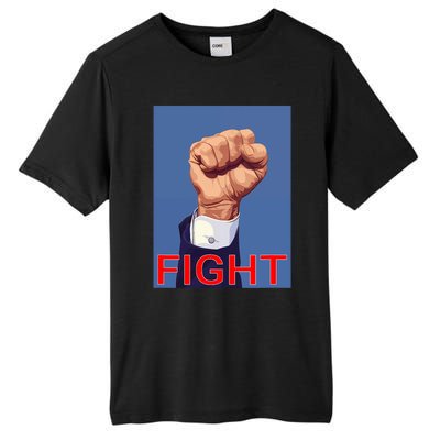 Trump Fist. Fight Fight Fight Tall Fusion ChromaSoft Performance T-Shirt