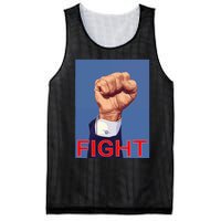 Trump Fist. Fight Fight Fight Mesh Reversible Basketball Jersey Tank