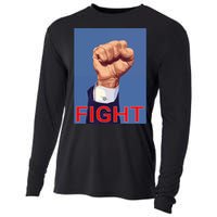 Trump Fist. Fight Fight Fight Cooling Performance Long Sleeve Crew