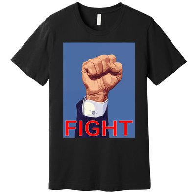 Trump Fist. Fight Fight Fight Premium T-Shirt