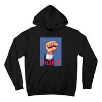 Trump Fist. Fight Fight Fight Tall Hoodie