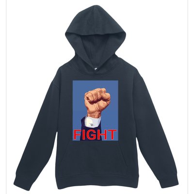 Trump Fist. Fight Fight Fight Urban Pullover Hoodie