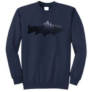 Trout Fly Fishing Nature Outdoor Fisherman Gift Sweatshirt