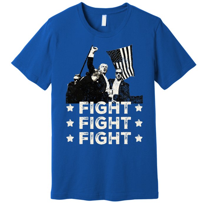 Trump Fight Fight Fight Premium T-Shirt