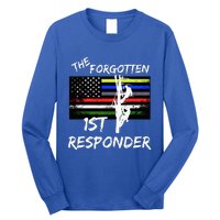 The Forgotten First Responder Tribute To Electrical Lineman Long Sleeve Shirt