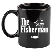 The Fisherman Funny Fishing 11oz C Handle Ceramic Mug