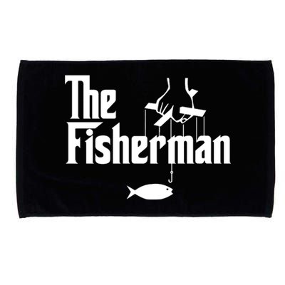 The Fisherman Funny Fishing Microfiber Hand Towel