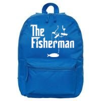 The Fisherman Funny Fishing 16 in Basic Backpack