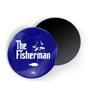 The Fisherman Funny Fishing Magnet