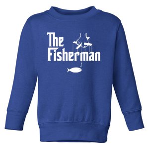 The Fisherman Funny Fishing Toddler Sweatshirt