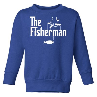 The Fisherman Funny Fishing Toddler Sweatshirt