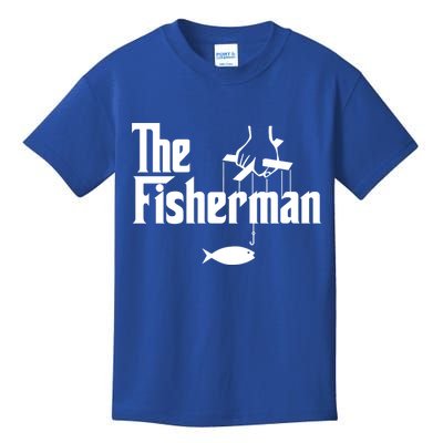 The Fisherman Funny Fishing Kids T-Shirt