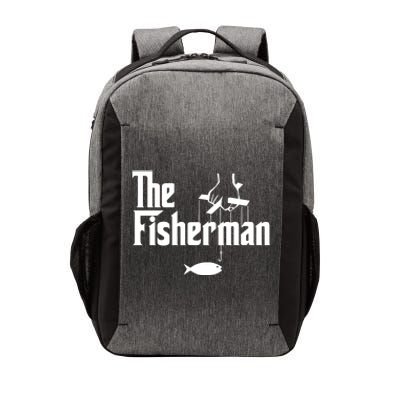 The Fisherman Funny Fishing Vector Backpack