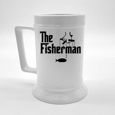 The Fisherman Funny Fishing Beer Stein