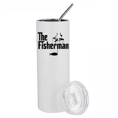 The Fisherman Funny Fishing Stainless Steel Tumbler