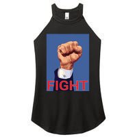 Trump Fist Fight Fight Fight Women's Perfect Tri Rocker Tank