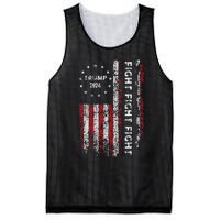 Trump Fight Fight Fight Pro Rump 2024 President Election Mesh Reversible Basketball Jersey Tank