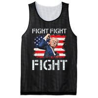 Trump Fight Fight Fight Trump Signals To Americans To Fight Mesh Reversible Basketball Jersey Tank