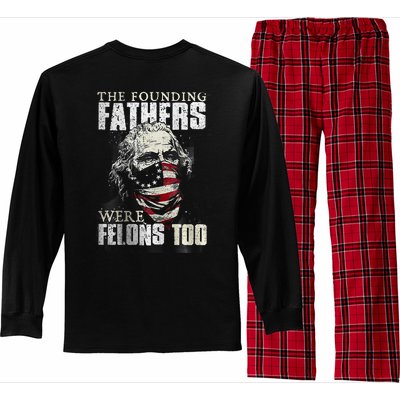 The Founding Fathers Were Felons Too Long Sleeve Pajama Set