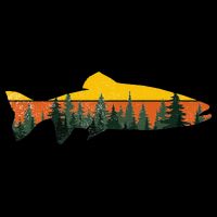 Trout Fly Fishing Outdoor Forest Nature Wildlife Fisherman Baby Bodysuit