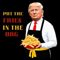 Trump Fast Food Put The Fries In The Bag 2024 7-Panel Snapback Hat