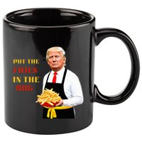 Trump Fast Food Put The Fries In The Bag 2024 11oz C Handle Ceramic Mug