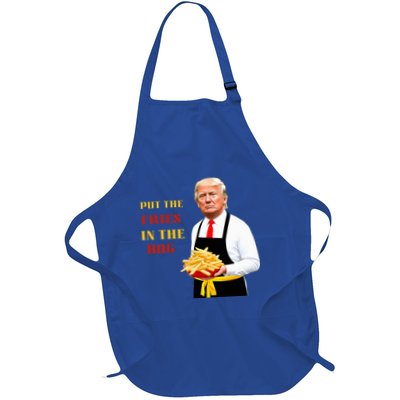 Trump Fast Food Put The Fries In The Bag 2024 Apron