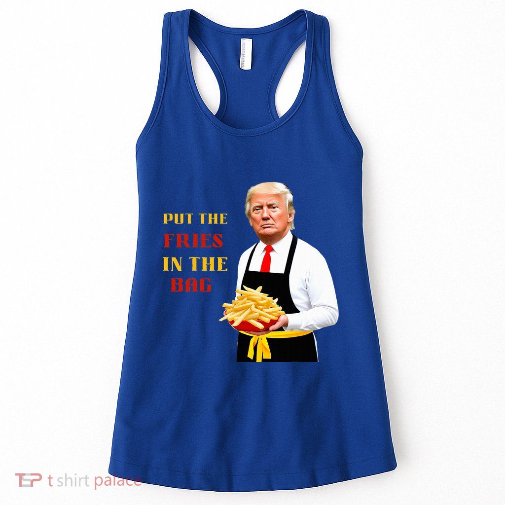 Trump Fast Food Put The Fries In The Bag 2024 Womens Tank Top