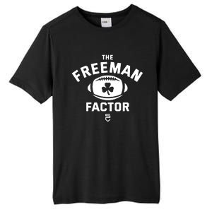 The Freeman Factor Funny Irish American Football Player Fan Tall Fusion ChromaSoft Performance T-Shirt