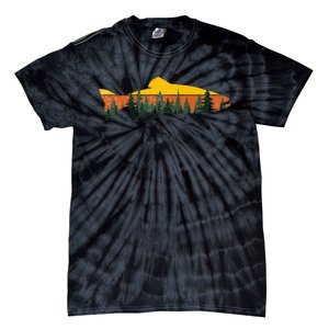 Trout Fly Fishing Outdoor Forest Nature Wildlife Tie-Dye T-Shirt