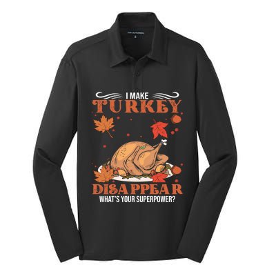 Thanksgiving Fall Funny Roasted Turkey I Like It Moist Meaningful Gift Silk Touch Performance Long Sleeve Polo