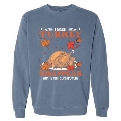 Thanksgiving Fall Funny Roasted Turkey I Like It Moist Meaningful Gift Garment-Dyed Sweatshirt