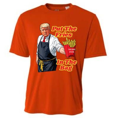 Trump Fast Food Put The Fries In The Bag 2024 Cooling Performance Crew T-Shirt