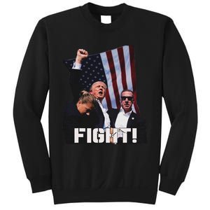 Trump Fighting For Supporters And Americans Sweatshirt