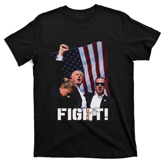 Trump Fighting For Supporters And Americans T-Shirt