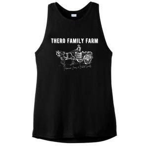 Thero Family Farm Premium Jams And Baked Goods Ladies PosiCharge Tri-Blend Wicking Tank